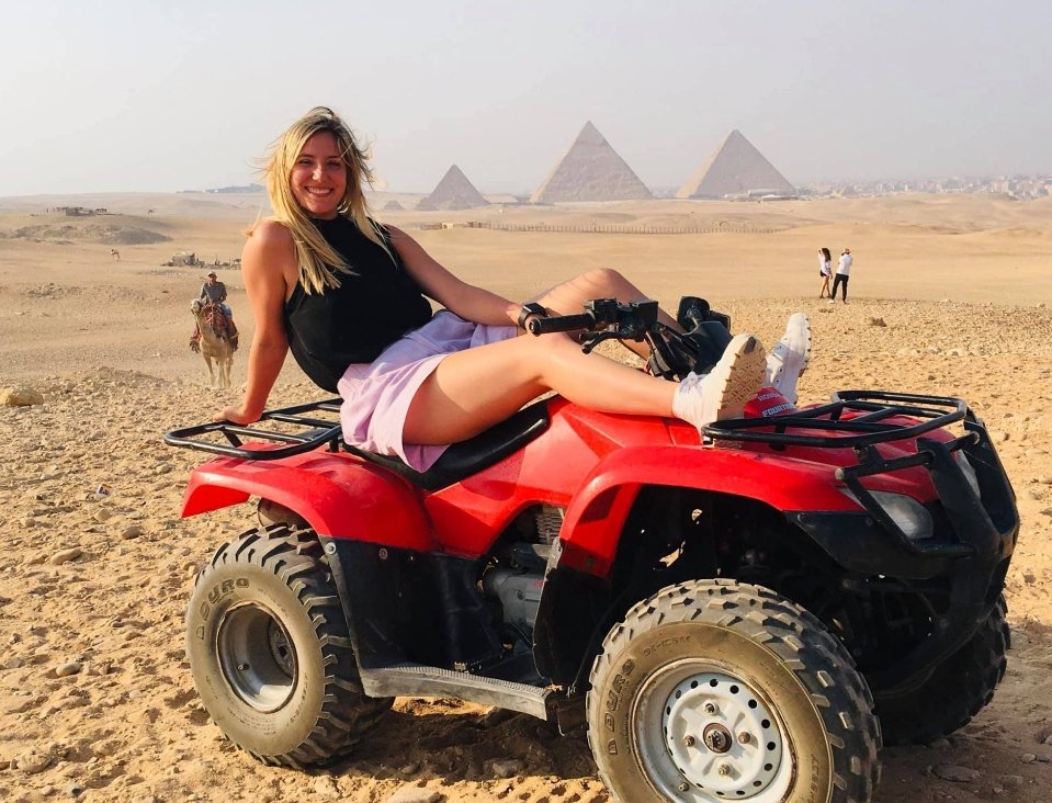 ATV quad bike adventure and desert safari experience near Cairo